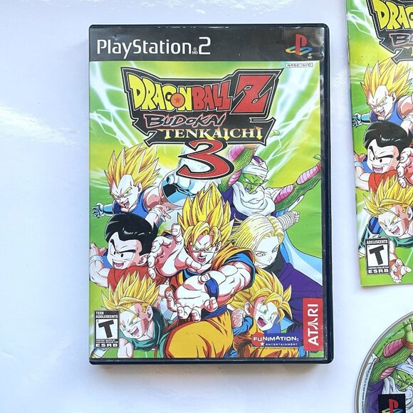 Dragon Ball Z: Budokai Tenkaichi 3 (PS2, Sony PlayStation 2, 2007) CIB w Manual - Picture 2 of 15